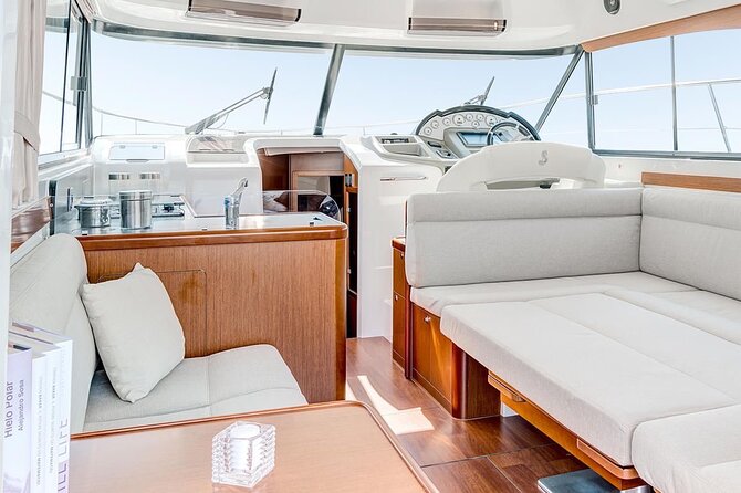 2 Hour Private Sunset Cruise on Luxury Motor Boat with Drinks - Step One on Board: Champagne, Snacks, and the First Glide Out