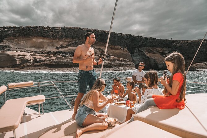 3-hour catamaran excursion along the Costa Adeje - Price and Value: $51.59 for a Small, Included-Refreshments Cruise