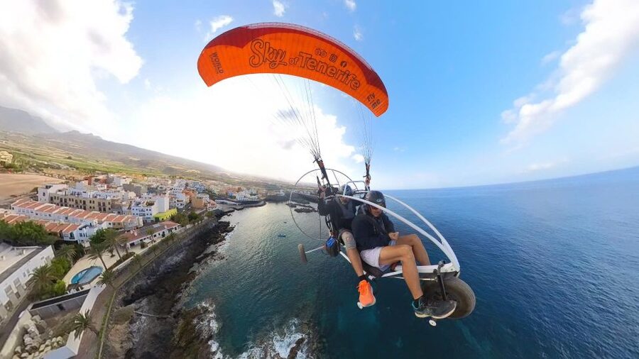Adeje: Paratrike Flying Tour with Hotel Pickup and Photos - Getting there smoothly: hotel pickup, van ride, and what the 2-hour window means