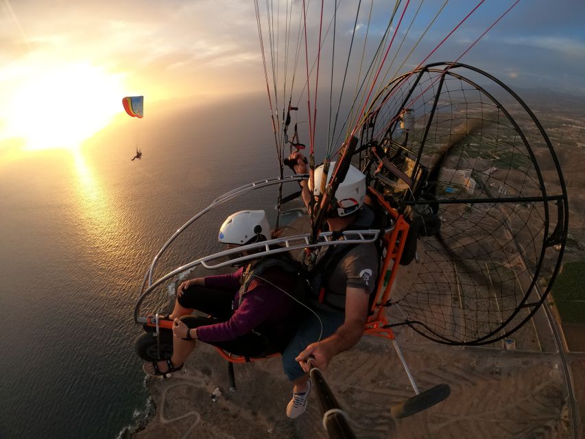 Adeje: Paratrike Flying Tour with Hotel Pickup and Photos - Photos and videos: getting the 5 included GoPro shots plus an upgrade