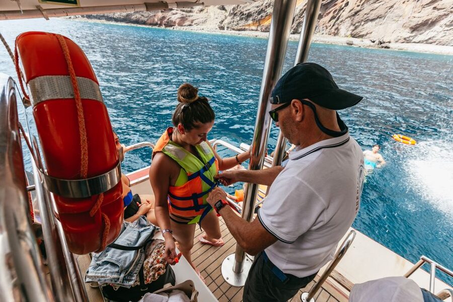 Adeje: Whale and Dolphin Watching Cruise with Lunch and Swim - Whale and dolphin watching without the chase, what a conservation-style approach feels like