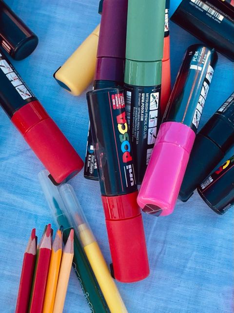 Artistic & Creative Workshop in El Médano - Your Creative Tools: Drawing on More Than Paper