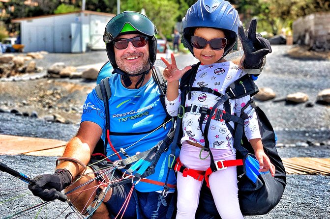 BRONZE tandem paragliding flight in South Tenerife, free pick up - Air Time Over Costa Adeje and the Coastal View You Can’t Fake