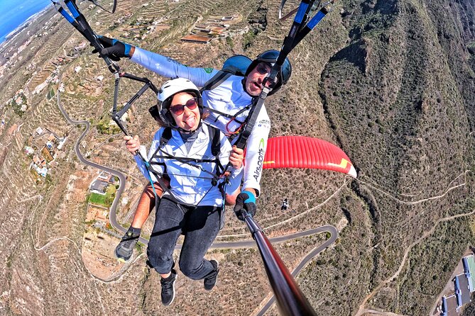 BRONZE tandem paragliding flight in South Tenerife, free pick up - Safety, Weather Dependence, and What to Expect If Conditions Change