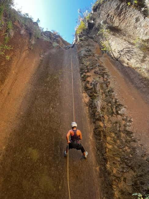 Canyoning Tenerife: Canyoning Los Arcos la Orotava - From the 35-minute hike to the 4.5-hour guided descent