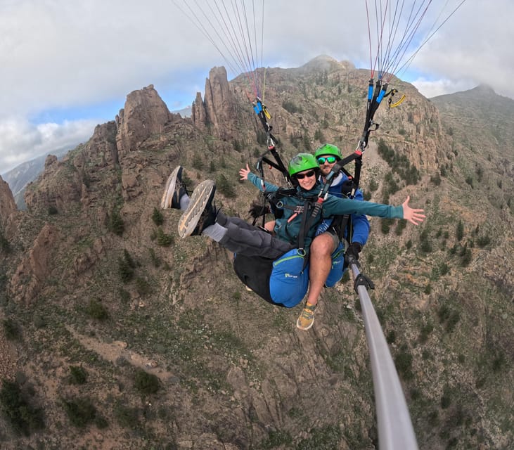 Costa Adaje: Paragliding from 1100m - Incredible landscape! - Small Group Advantage: Limited to 4 People