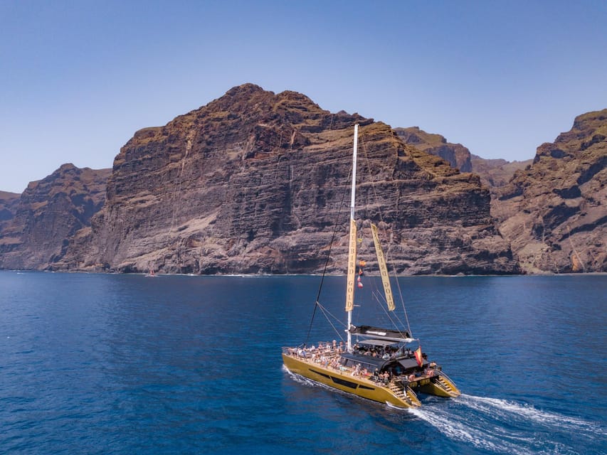 Costa Adeje: Masca and Los Gigantes Whale Watching Cruise - Food, Drinks, and Dietary Needs on the Water