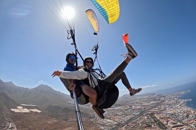 Costa Adeje paragliding, the best tandem flight in Tenerife - Why Costa Adeje tandem paragliding works so well in Tenerife
