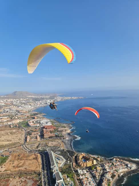 Costa Adeje, Paragliding with pick up service and 5 free photos! - Key things to know before you fly