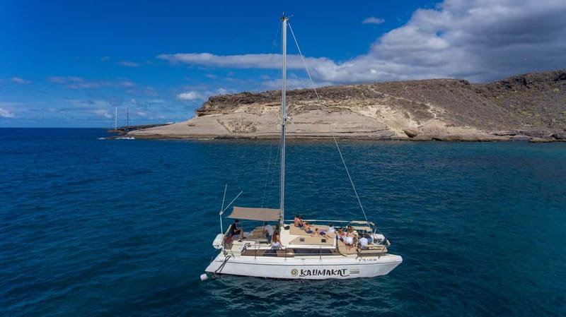 Costa Adeje: Private Catamaran Tour 22 Persons Max - A Private Catamaran Off Costa Adeje: The Feel-Good Layout