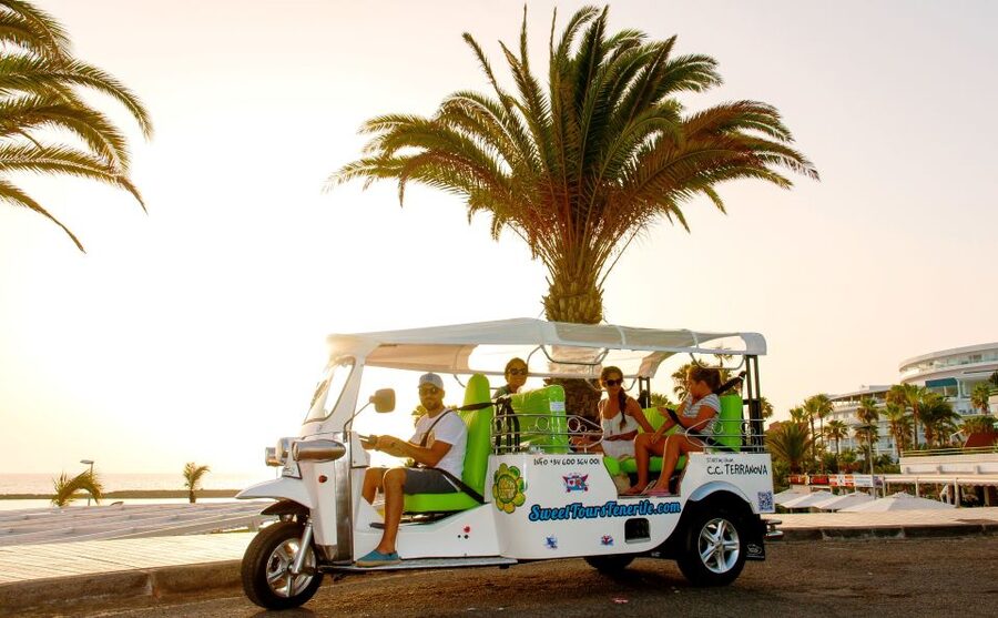 Costa Adeje: Secret Volcano Tuk Tuk Tour - The Viewpoint Photo Stop: Wide Horizons Over Costa Adeje and Neighboring Islands