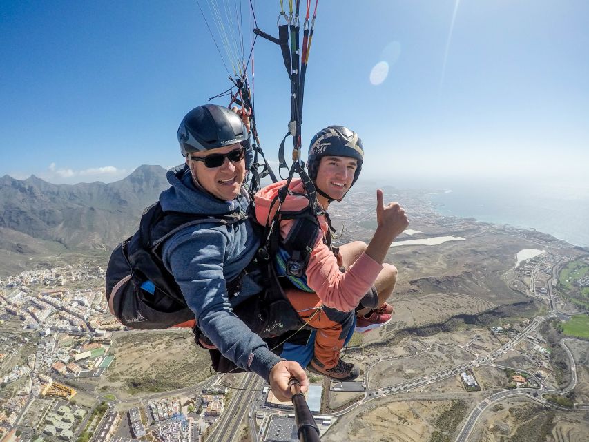 Costa Adeje: Tandem Paragliding Flight - The day in motion: pickups, van ride, and the preflight briefing