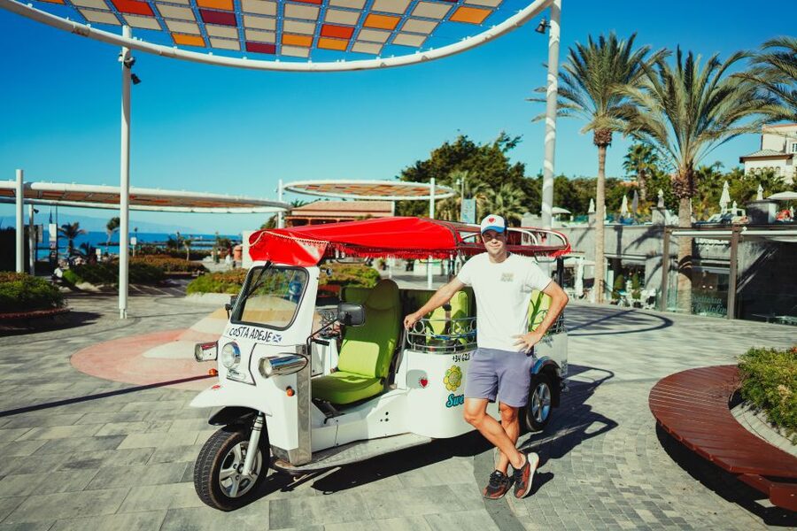 Costa Adeje: Tuk Tuk Tour - How the eco-electric tuk tuk tour works in real life