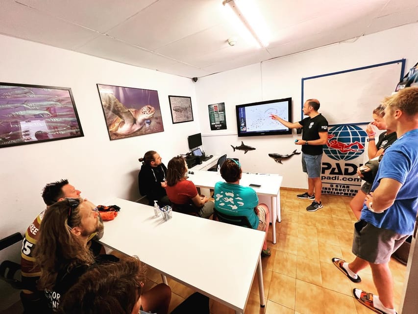 Discover Scuba Diving Experience - PADI Online theory, then four core skills in the pool