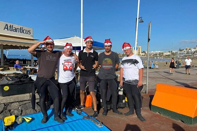 Diving in Los Cristianos, Tenerife - The Try Scuba briefing, where confidence is built