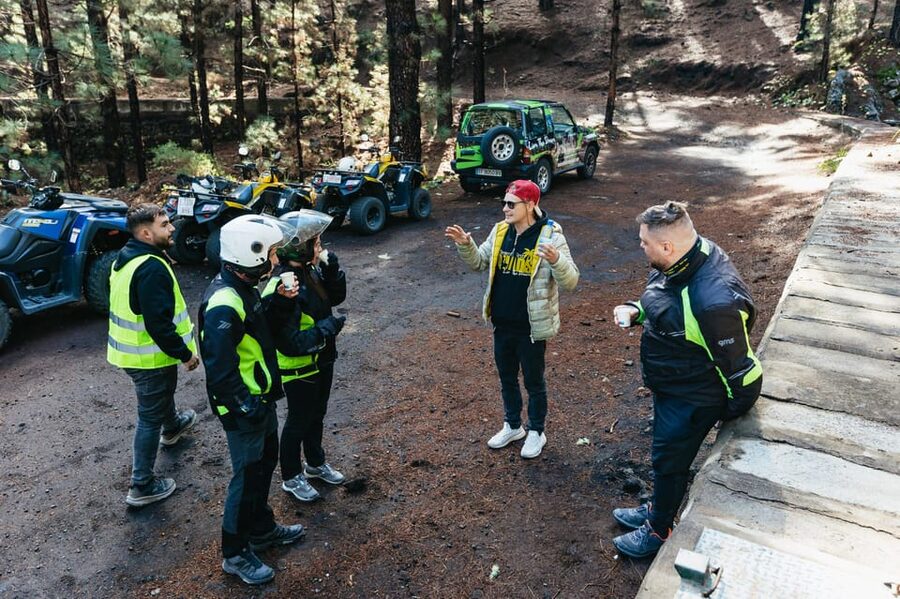 From Costa Adeje: Mount Teide Forest Off-Road Quad Bike Tour - Guides Like Lee and Daniel, Plus Rico and Daniël, Who Explain What You’re Seeing