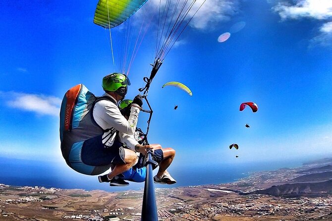 GOLD paragliding flight including videos/photos, t-shirt and a bottle of Cava - Pickup and Getting There: Fast, Friendly, and Organized