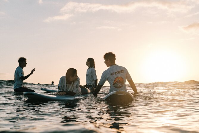 Group Surf Lesson at Playa de las Américas - When the ocean is crowded, your wave time changes
