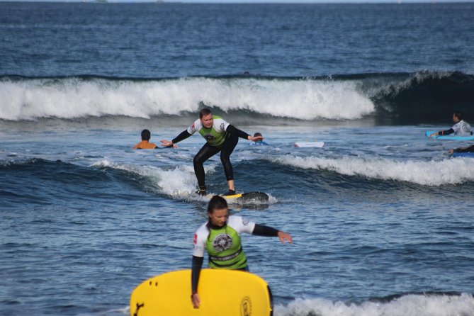 Group Surfing Lesson at Playa de las Américas, Tenerife - Your Lesson Flow: Theory, Sand Drills, Then Real Water
