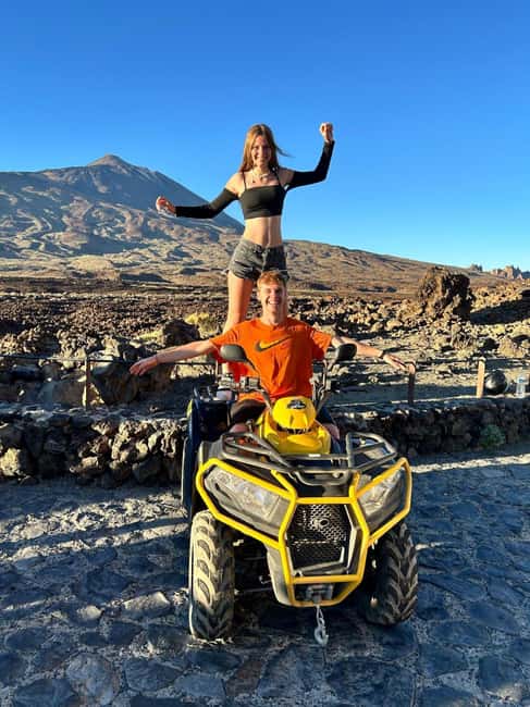 guided quad tour of Tenerife's Teide volcano - The altitude payoff: Teide views and the Canary Islands in clear weather