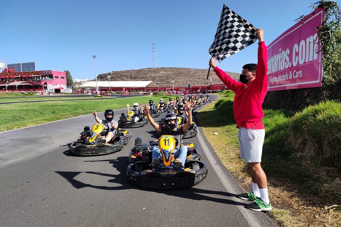 Karting Club Tenerife - The Track Experience: open-air racing with real curve work