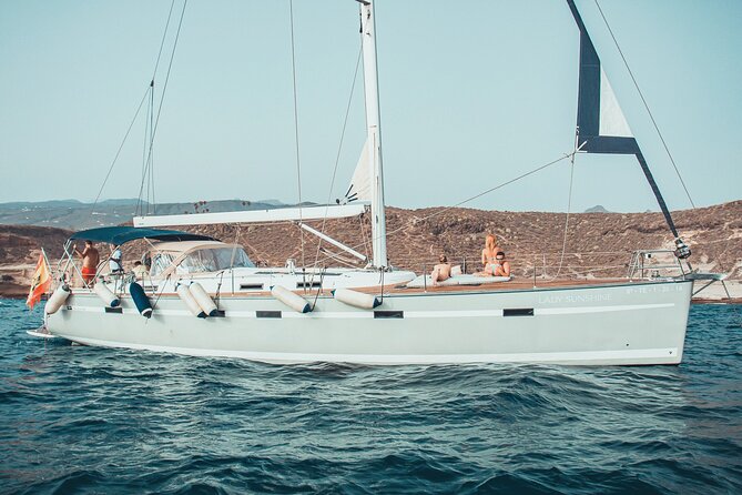 Lady Sunshine Private, from 3 to 8 hours - Stop on the longer route: Los Gigantes cliffs, endemic wildlife, and more water time