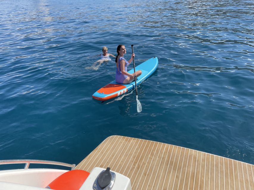 Las Galletas: Private Luxury Yacht Cruise with Lunch - Food and drinks onboard: chef-made style, served while you’re still enjoying the water