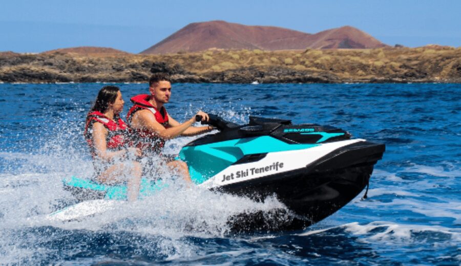 Las Galletas, Tenerife: Jet-ski Safari - Las Galletas to Marina del Sur Dock 5: where your Jet-ski ride begins