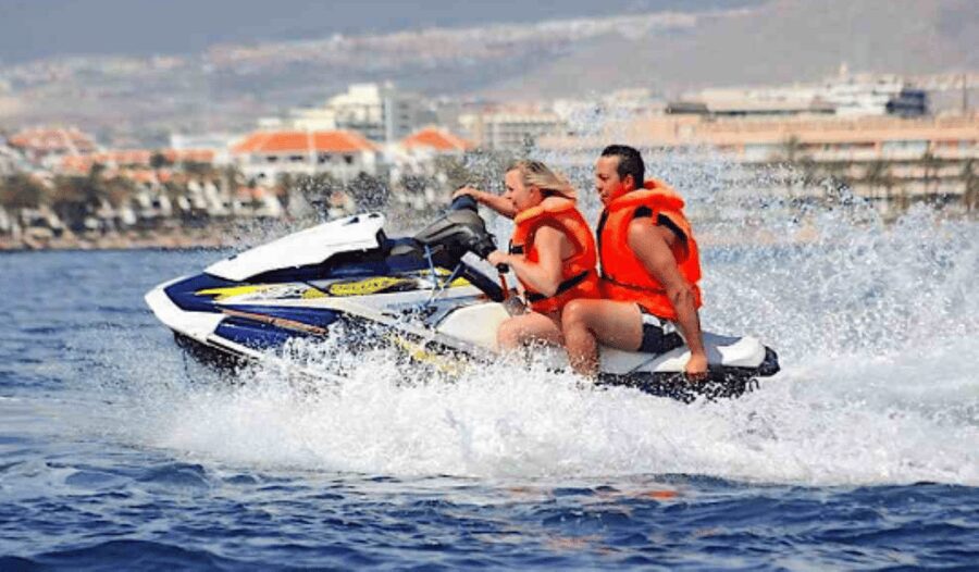 Las Galletas, Tenerife: Jet-ski Safari - No license needed: how the briefing changes the experience