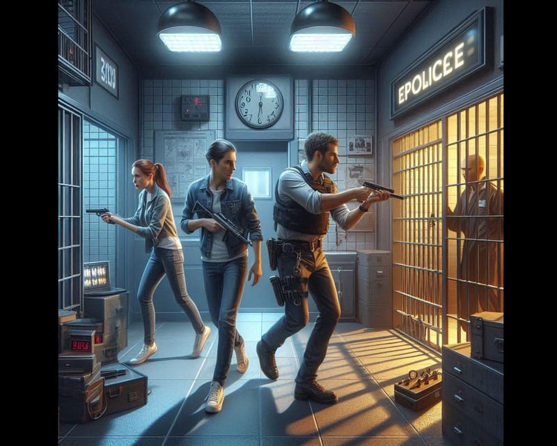 Los Cristianos: Escape Room - Police Station Room in Los Cristianos: a 60-minute Tenerife case file