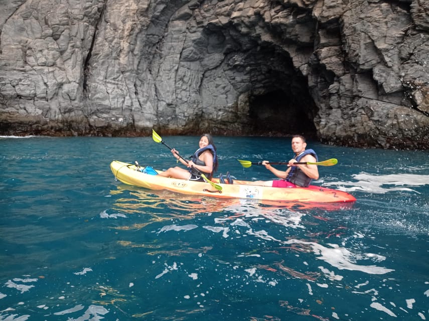 Los Cristianos: Kayak & Snorkel Tour with turtles and photos included - Kayaking, snorkeling, and wildlife along Los Cristianos’ coast