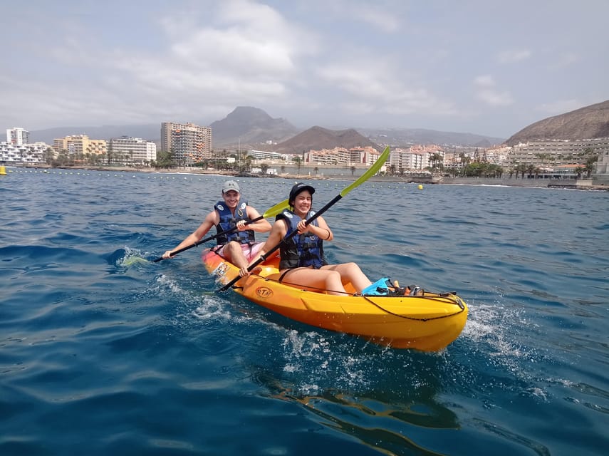 Los Cristianos: Kayak & Snorkel Tour with turtles and photos included - Practical tips for a smoother day on the water
