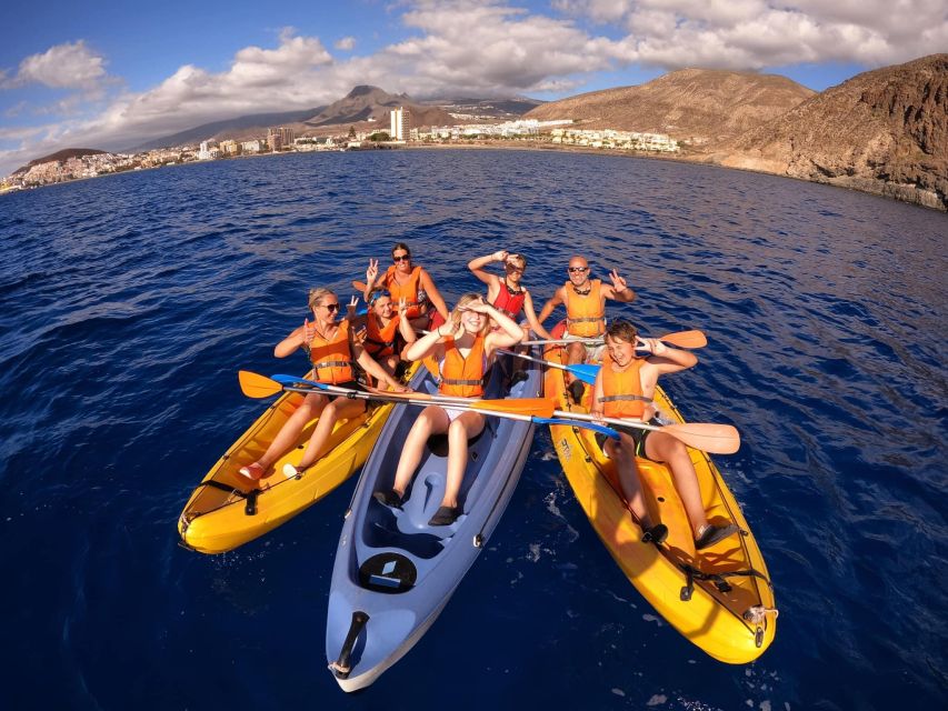 Los Cristianos: Kayaking and Snorkeling with Marine Wildlife - Equipment and comfort: what’s included and what you should bring