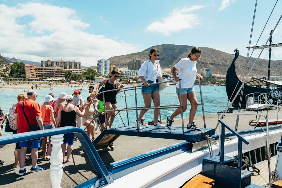 Los Cristianos Respectful No-Chase Whale and Dolphin Safari - The Bahriyeli boat, licenses, and why distance from shore can matter