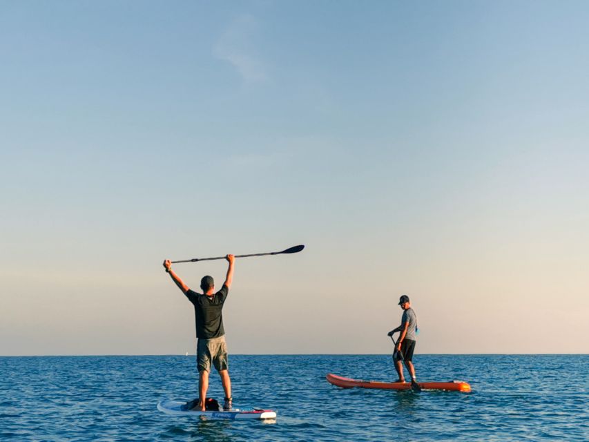 Los Cristianos: Stand Up Paddle Board Lesson - Dry Practice, Safety Basics, Then You Hit the Water