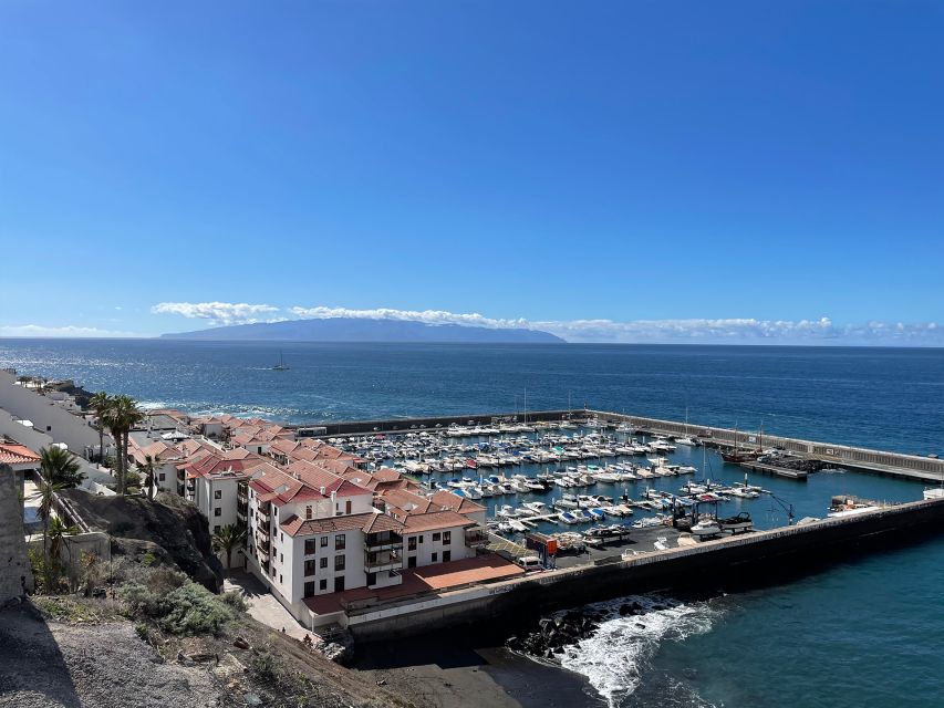 Los Gigantes: Private Sailing Tour with Swim, Drink, & Tapas - Los Gigantes from the water: red cliffs and quiet coves