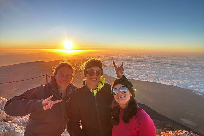 Night Hike to Summit of Teide for Sunrise and the Volcano Shadow - Sunrise at the Summit: Gold Horizon and the Volcano’s Long Shadow