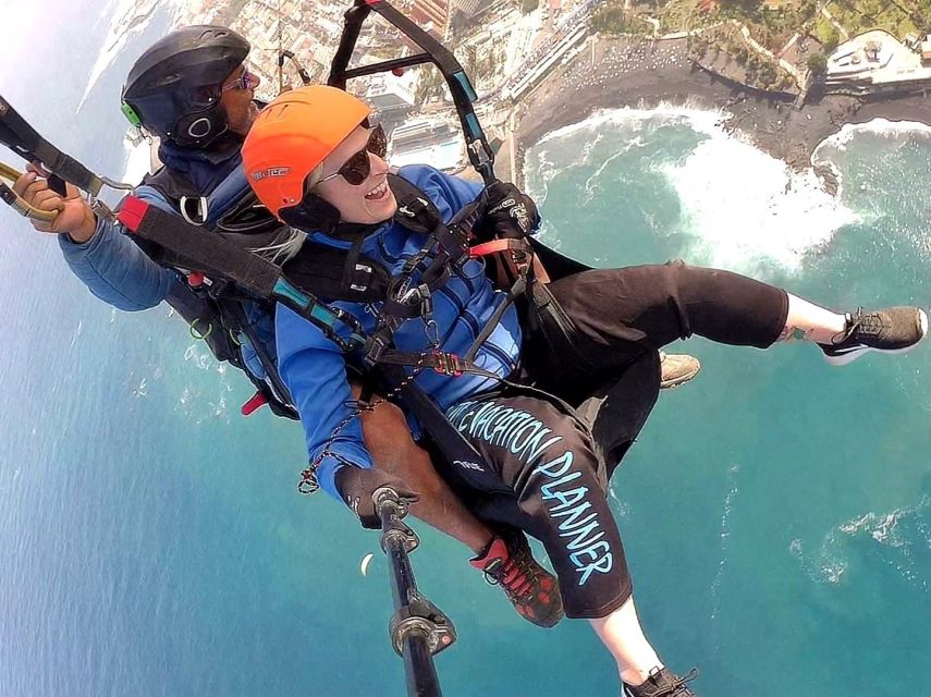Paragliding in Puerto de la Cruz: start from 2200m high - The Van Ride Up: Long, Twistier Than You Expect