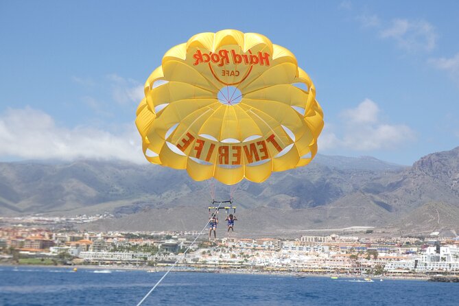 Parasailing flights on the coast of Adeje in Tenerife - Your Main Viewpoint: Costa Adeje From Above