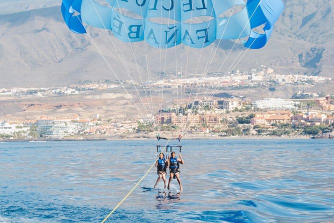 Parascending in Tenerife - Safety Briefing and Life Vest Fit, Plain and Reassuring