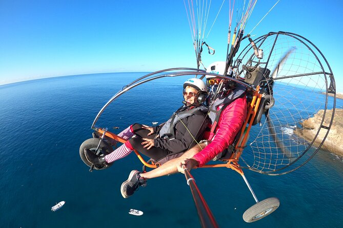 Paratrike Flight in Costa de Adeje with the World Champion - Photography payoff: what you get for free, and when to upgrade