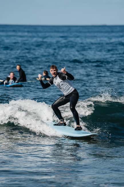 Playa de las Américas : Group Surf Lesson - Meeting at P.º Veracruz 32, 46b, and why you should arrive early
