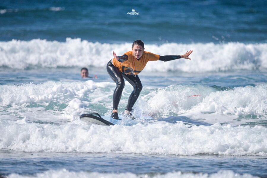 Playa de las Américas: Private or Small-Group Surf Lesson - Playa de las Américas surf setup at Kontraola: right where you need to be