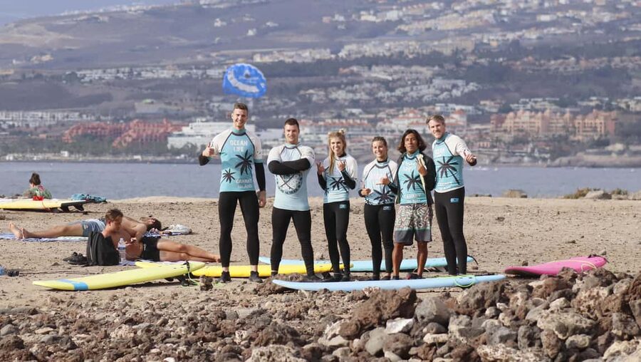 Playa de Las Americas: Surfing Group Lesson with equipment - Languages, lesson pace, and who this suits best