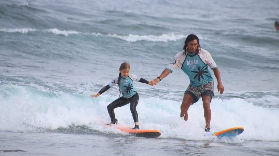 Playa de Las Americas: Surfing Group Lesson with equipment - When you feel stuck: What the coaching helps you do next