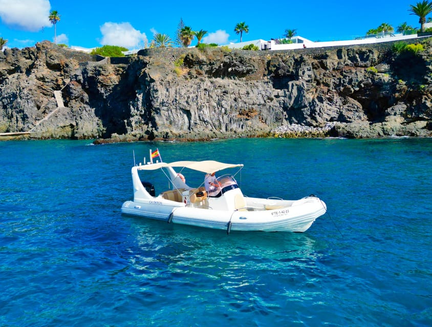 Private Boat Excursion: 2 to 6 Hours of Seaside Bliss - Sailing the Tenerife Coast: Views, Photo Stops, and Sea Life Chances