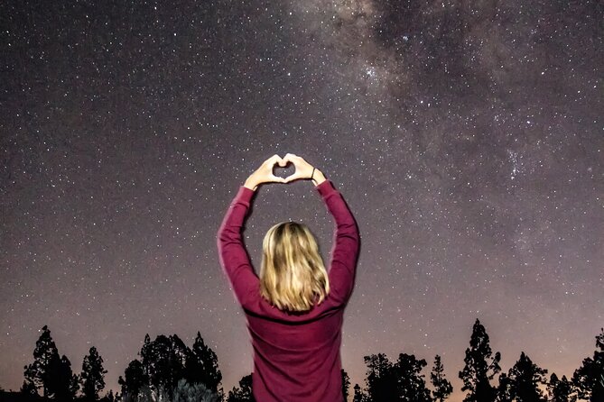 Private stargazing trip in Teide - The main flow: lecture, laser pointing, then telescope viewing