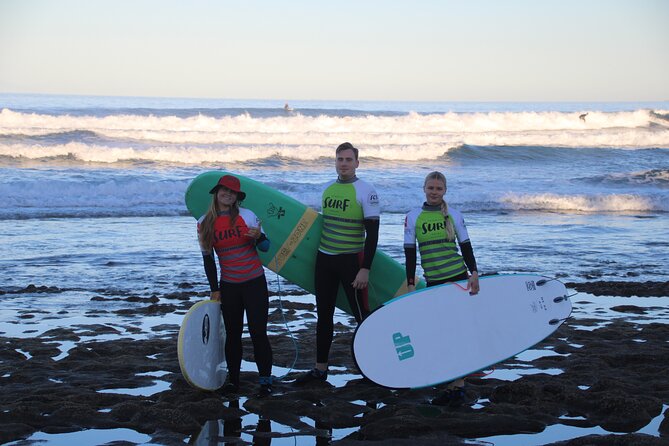 Private Surfing Lesson at Playa de las Américas - The meeting point in Playa de las Américas
