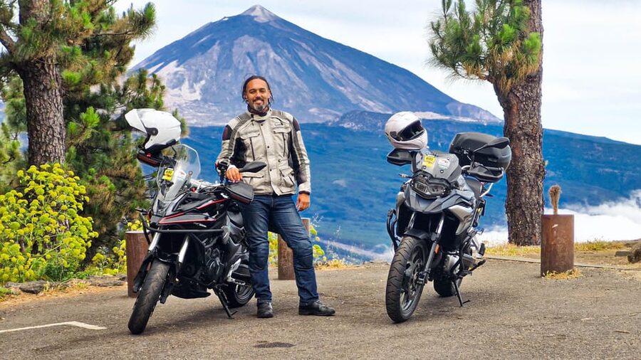 Puerto de la Cruz Motorbike tour through Teide National Park - Puerto de la Cruz start point and the first ride minutes