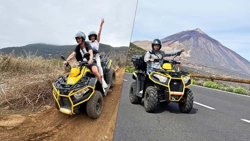 Puerto de la Cruz: Teide or Valley Off-Road Quad Tour - Key highlights at a glance